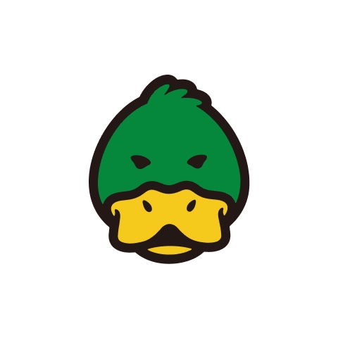 鴨のイラスト